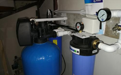 Фильтр механической очистки воды мешочного типа